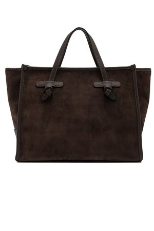 Miss Marcella 32 dark brown suede GIANNI CHIARINI | BS9762CMPL2107